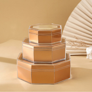 Transparent Acrylic Bird's Nest Packaging Box Thickened Bird's Nest Box Cordyceps Round Box Dendrobium American Ginseng Inner Box