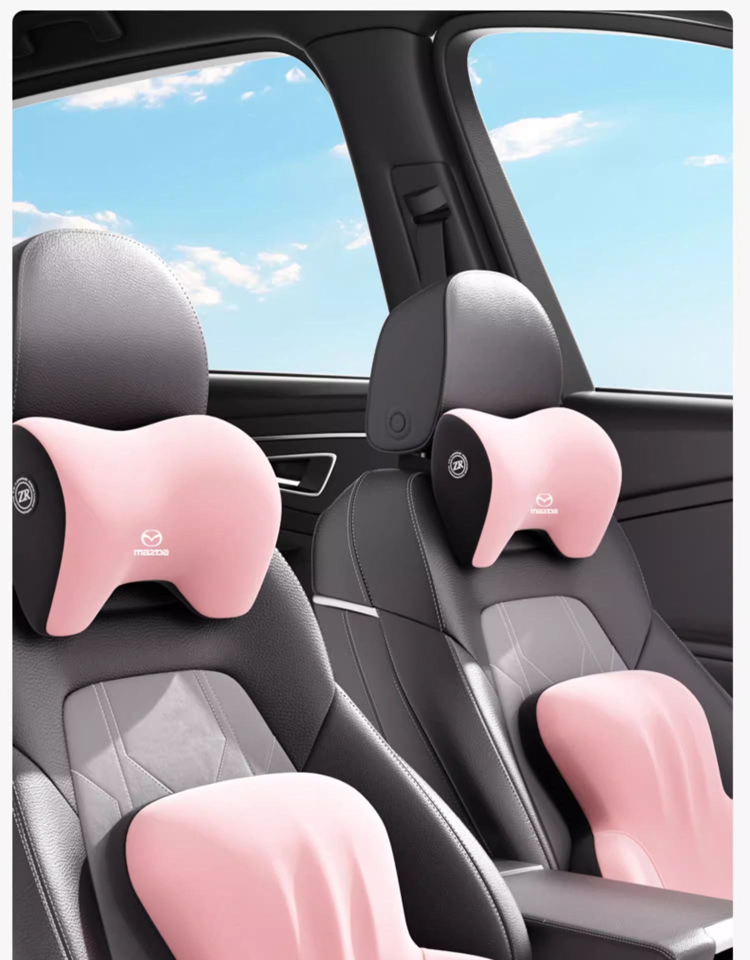 Suitable for Mazda Headrest Neck Pillow Cx4Cx5 Mazda 3/Axela Car Seat Neck Pillow Atez Seat Neck Pillow