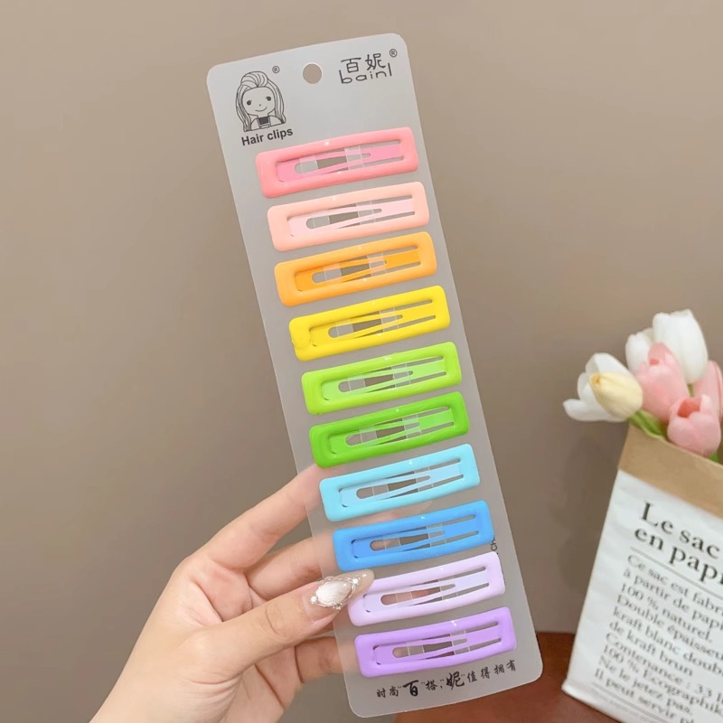 Niña pentagonal broca de cabello BB dopamina y2k broca de cabello dulce fría broca de cabello fría broca de cabello fría