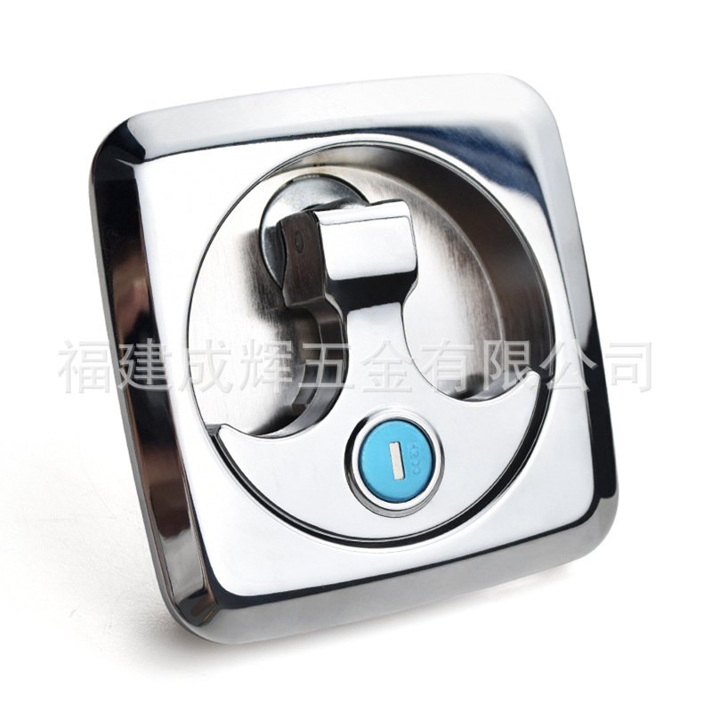 Factory straight hair zinc alloy folding handle panel lock industrial lever panel lock mechanical equipment panel lock