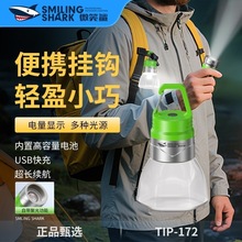 跨境新款多功能超亮迷你露营手电筒可充电户外照明随身led钥匙扣