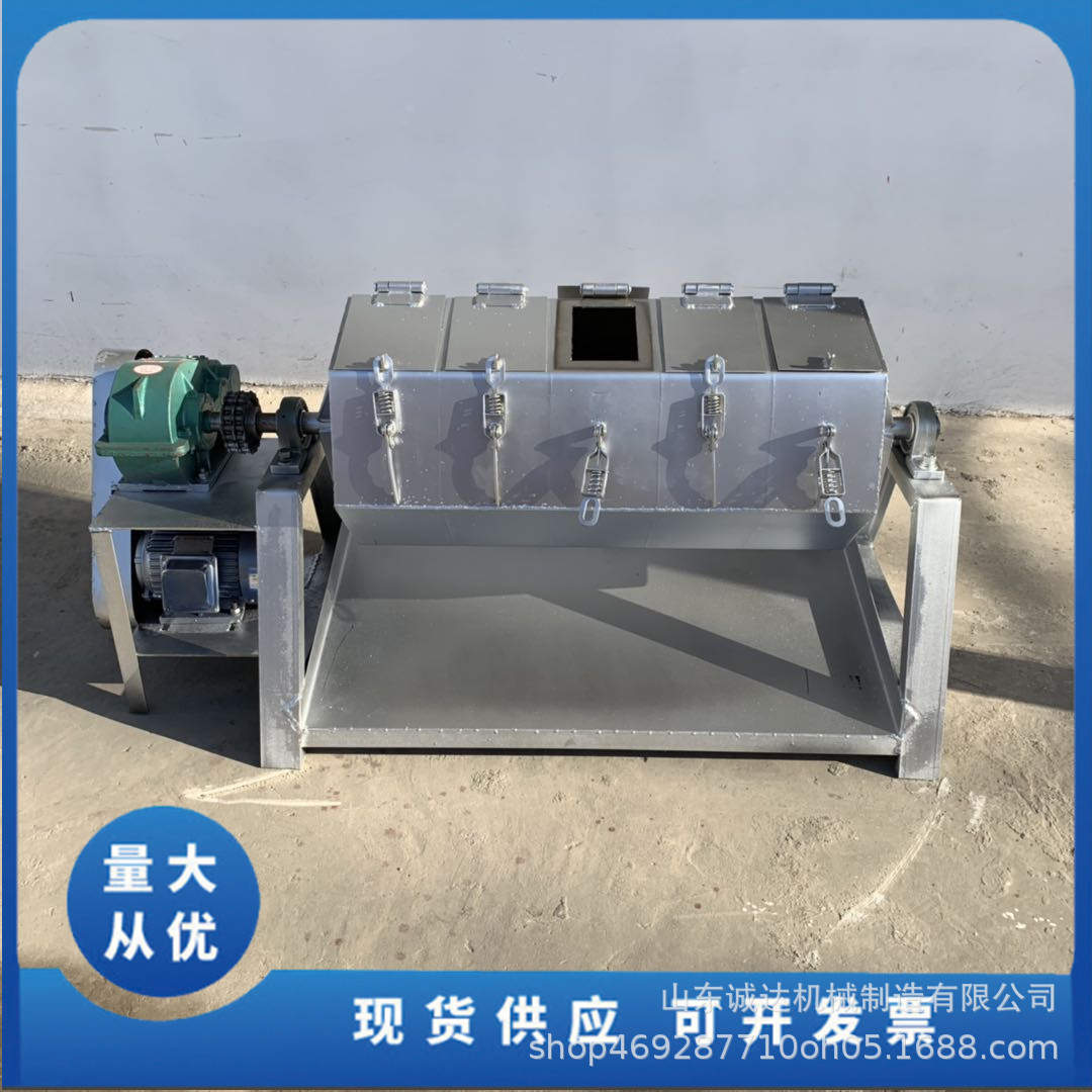 六角滚筒除锈抛光机 正反转可调 大型火烧铁干磨机设备