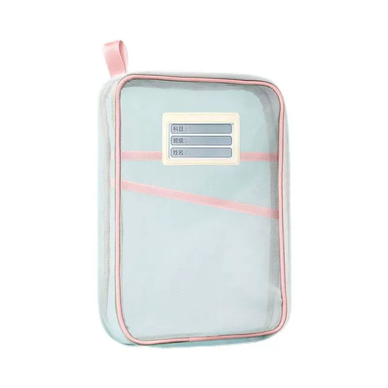 Утолщённая сумка для хранения тетрадей A4 большой ёмкости по предметам, многослойная сетчатая папка, прозрачная сумка для контрольных