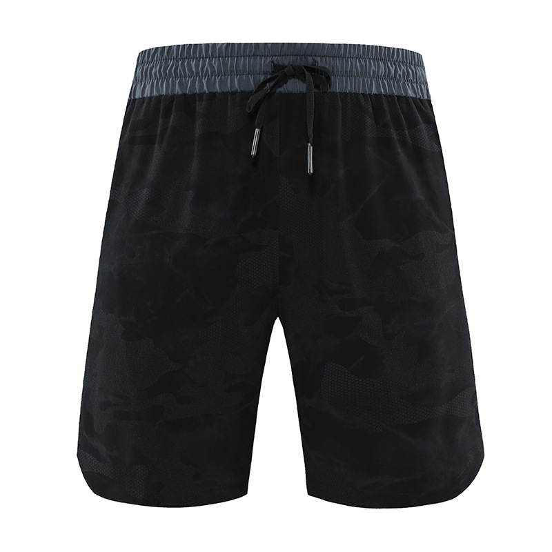 Pantalones cortos deportivos de fitness al aire libre de los hombres de verano moda Pájaro casa casual suelta transpirable pantalones cortos de secado rápido