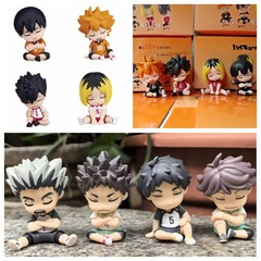 Volleyball Boy Q version Hinata Shoyo, Kageyama Tobio, Solitary Claw Grinding, Kuroo, 4 shoulder sleeping dolls