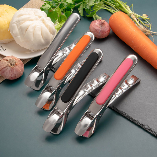 Stainless steel anti-scalding clip, kitchen multifunctional bowl clip, plate clip, plate clip, plate lifter, non-slip dish clip