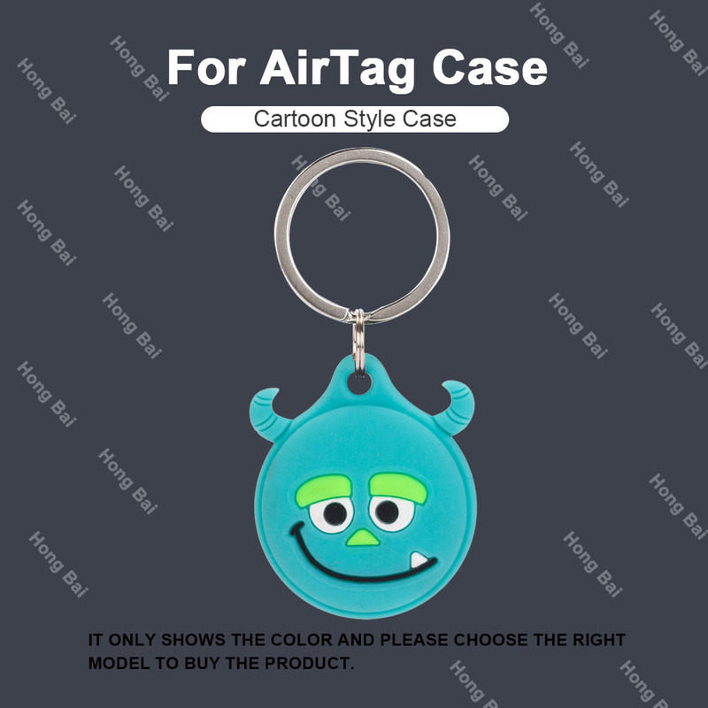新しい AirTag Apple 紛失防止追跡ロケーター漫画シリコン保護カバー AirTags シェルに適しています|undefined