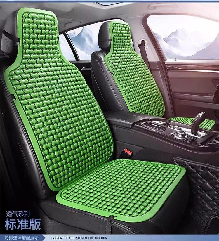 Summer Universal Car Plastic Seat Cushion, Ventilated and Breathable, Suitable for Vans and Large Passenger Trucks, Single-Piece Cooling Seat Pad
