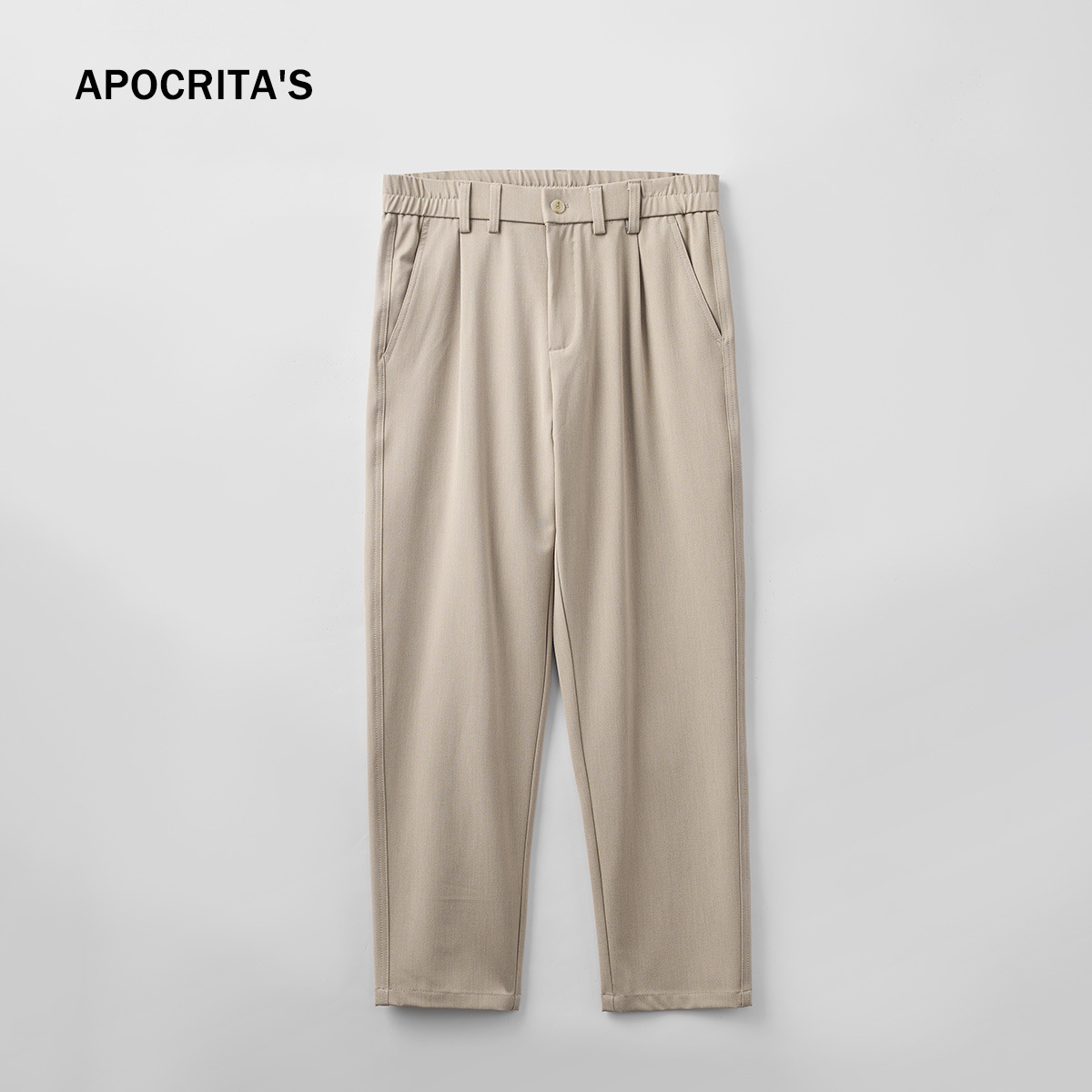 Sin devoluciones ni cambios【Liquidación por tiempo limitado a un precio súper bajo】Pantalones casuales holgados y rectos para hombre APO, para otoño e invierno