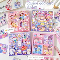Sticker, cartoon children's set, scheduler, DIY