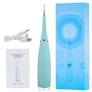 Ultrasonic tooth cleaner tooth stone removal and tooth beauty instrument household face washing and cleaning toothbrush tooth washing instrument yellow teeth black teeth smoke stain removal
