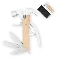 露营户外多功能钳锤羊角锤车载安全折叠锤破窗不锈钢逃生锤木工锤