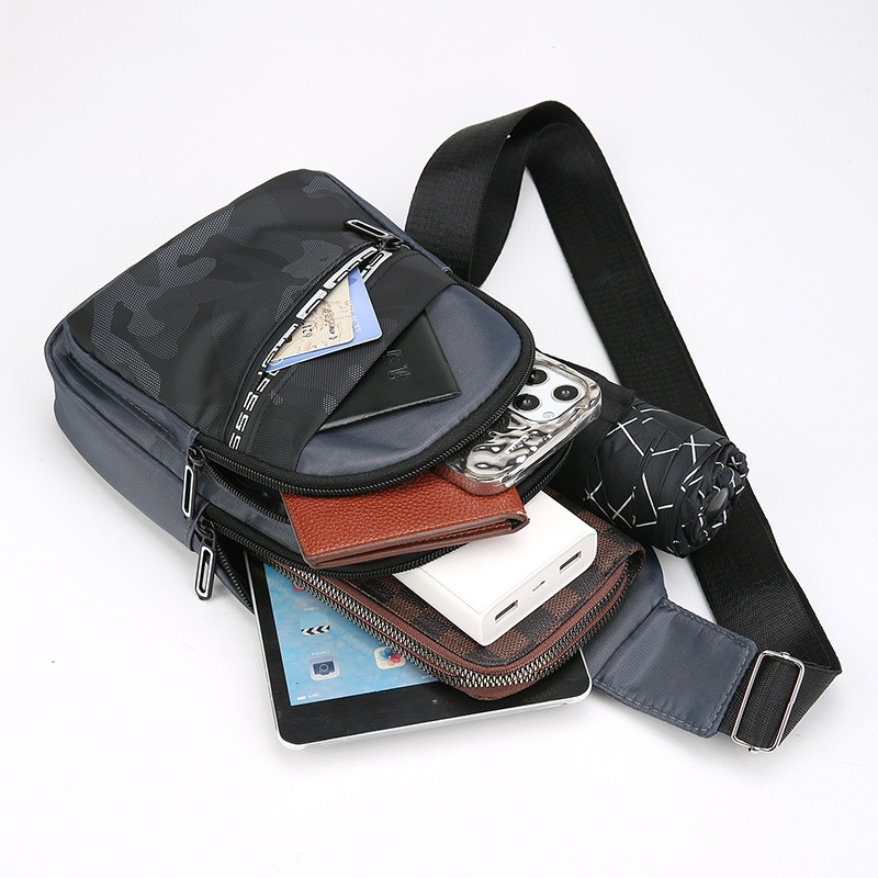 Bolso de pecho de moda transfronterizo para hombres Oxford mochila casual, nuevo tipo de mochila, mochila de cintura, mochila al por mayor