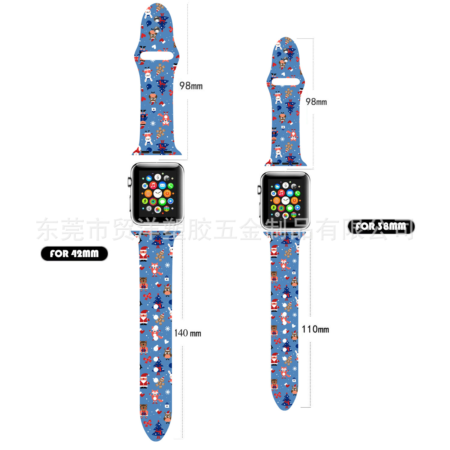 Chính thức đinh đơn silicone một động vật Giáng sinh / 38/40/41/42 (thế hệ thứ 10) mm