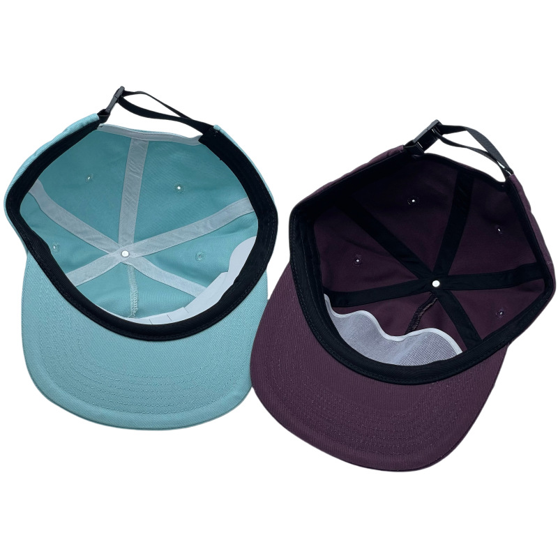 Five Panel Flat Brim Baseball Cap Für Damen Im Street Style_voghion.com