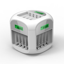 智能顯示屏LCD液晶充電器20槽可充AA5號AAA7號電池1.2V鎳氫充電器