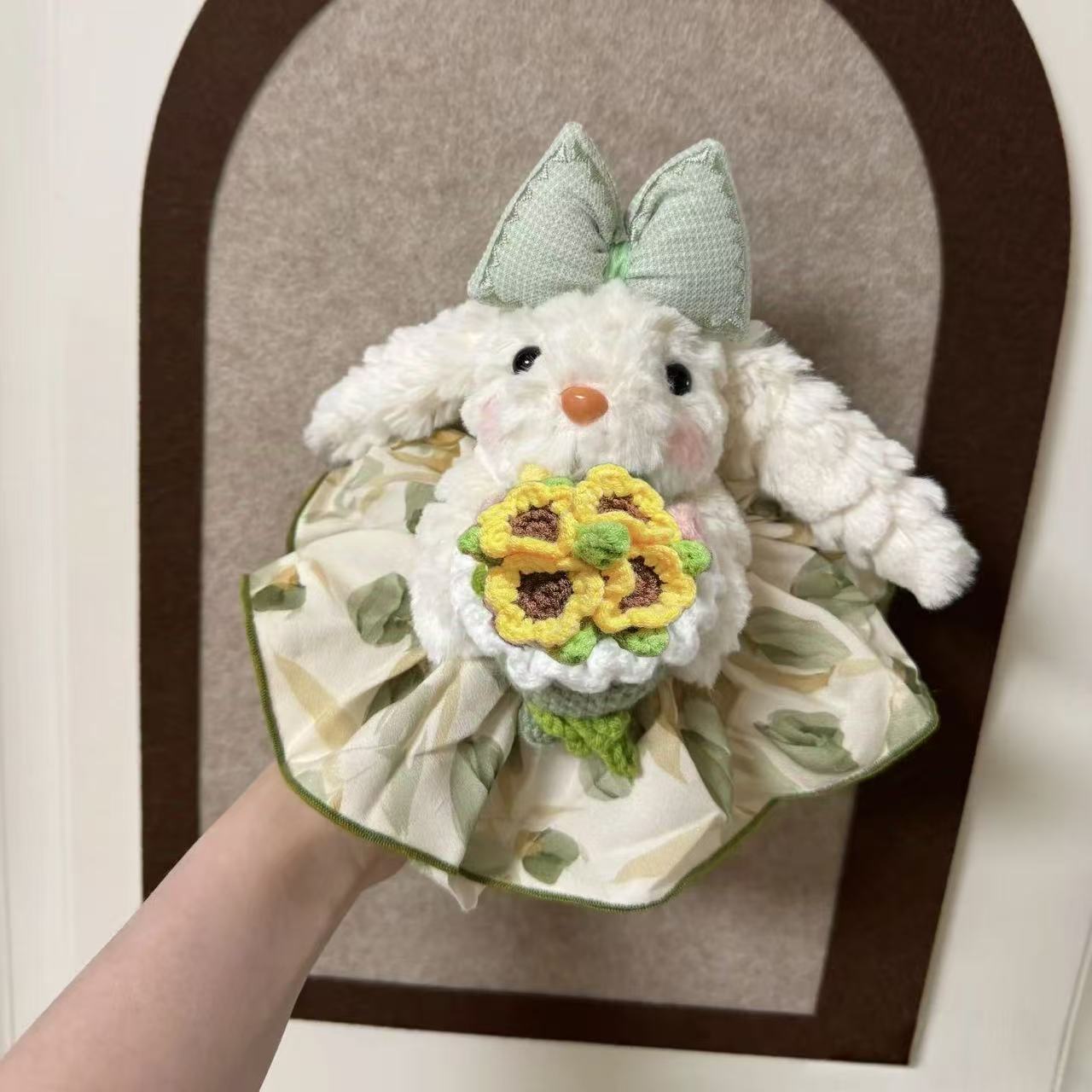 Spring bouquet-hand rope style