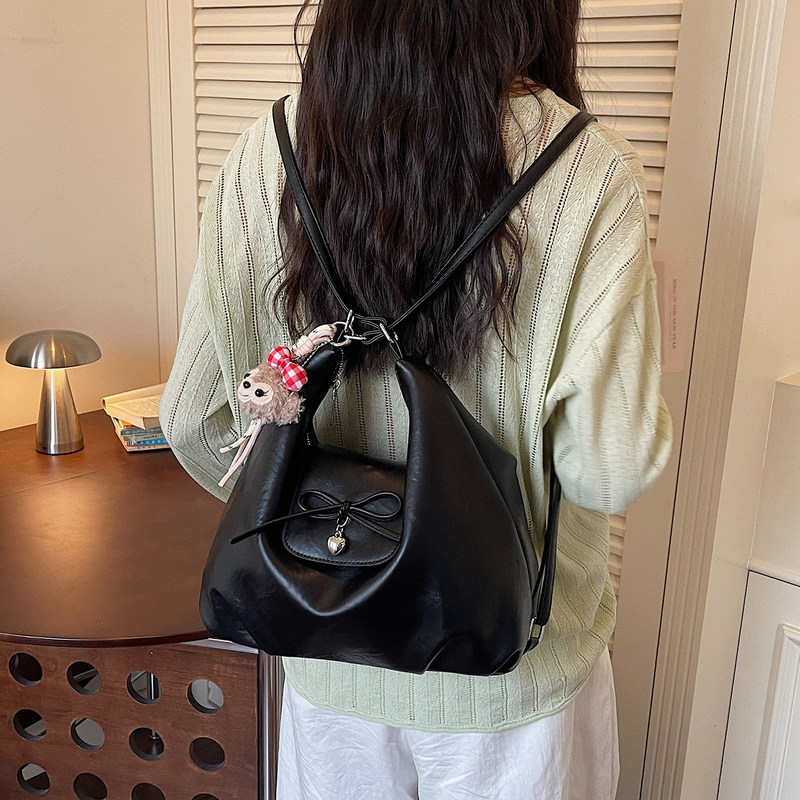A Pack of Three Multi-Purpose Backpacks, 2026 New Model Women's Shoulder Bag, Casual Large-Capacity Crossbody Bag, Tote Bag