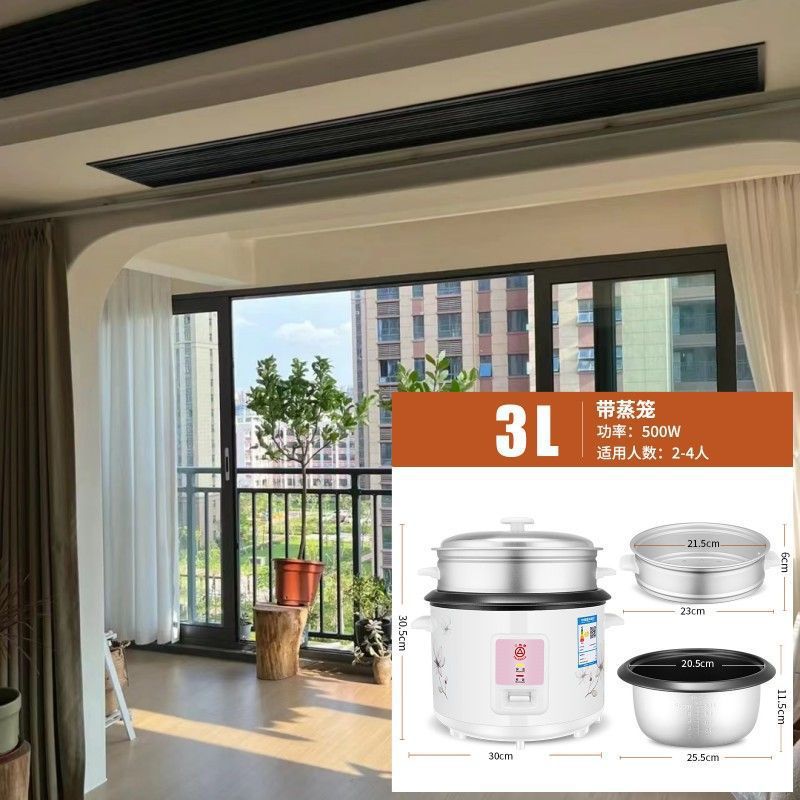 삼각형 브랜드 500W 3리터 3~4인용