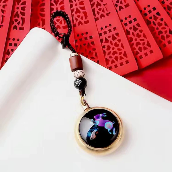 Auspicious cloud rope + luminous [Zodiac Rabbit]