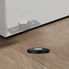 Invisible door magnetic strong indoor wooden door hidden floating suction limit switch bathroom anti-collision door ultra-thin floor suction