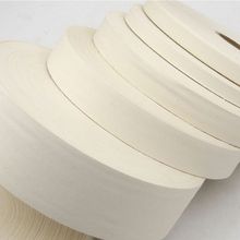 现货批发2.5cm纯棉细平纹棉带 商标带可印LOGO包边滚边条全棉丝带