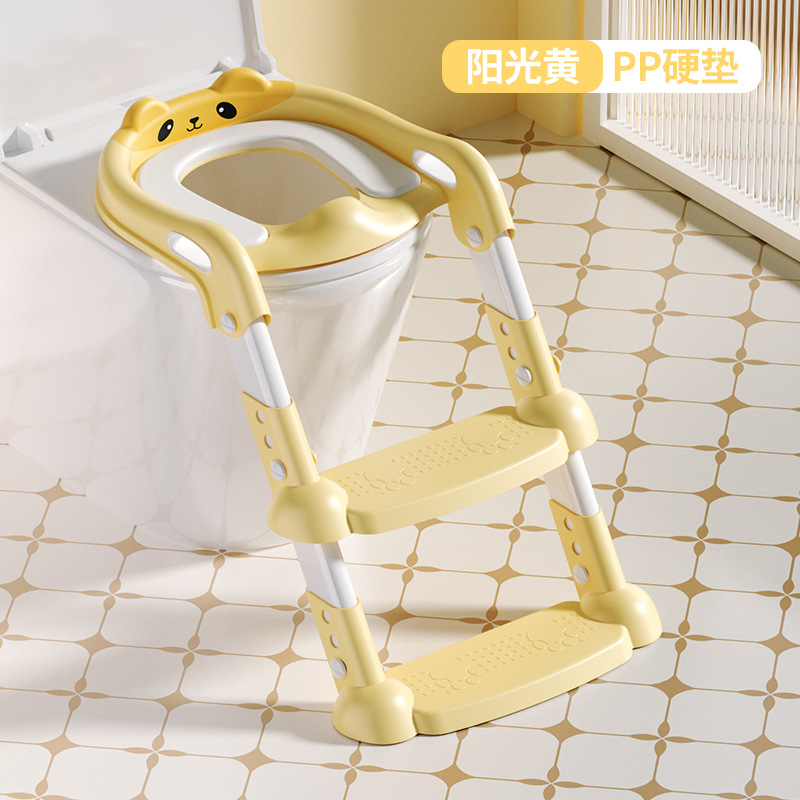 Inodoro para niños, tipo escalera, niño, niña, bebé, inodoro, asiento, asiento, escalera plegable, taburete auxiliar, inodoro