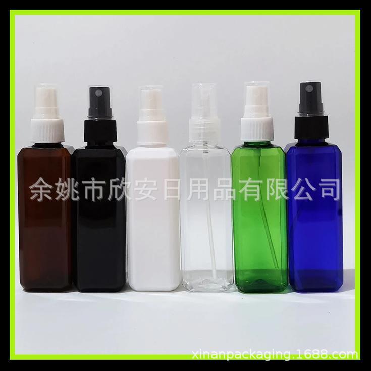 100ml喷雾方瓶纯露喷瓶酒精喷雾方瓶100ML化妆水喷壶爽肤水喷雾瓶