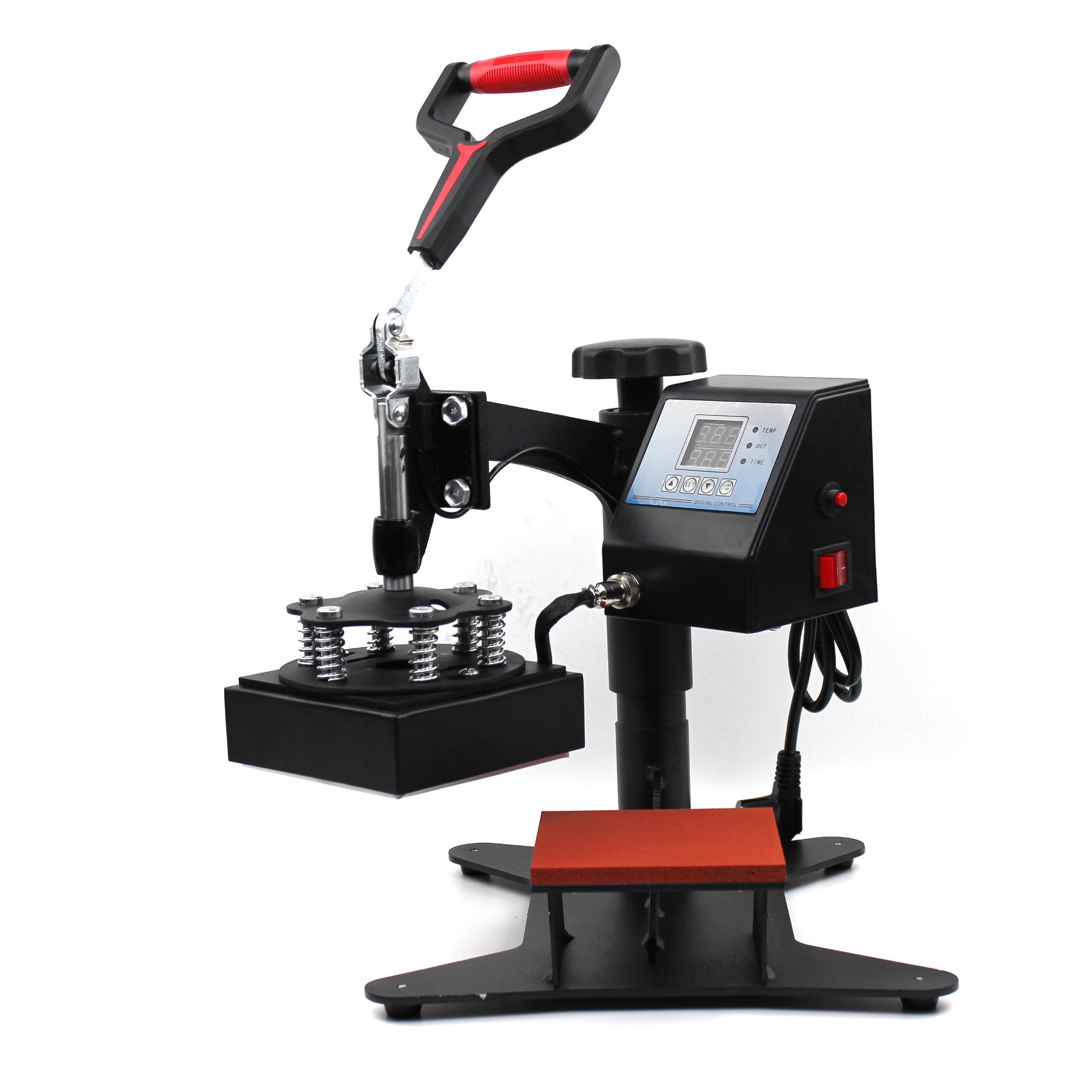Máquina de estampado de etiquetas 15X15, ropa de alta presión, máquina de estampado de etiquetas pequeñas de bricolaje, máquina de estampado en caliente, estampado en caliente, máquina de impresión por transferencia de calor