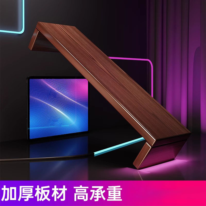 컴퓨터 높은 랙 모니터 데스크톱 데스크톱 디스플레이 화면 브래킷 오피스 데스크톱 스토리지 랙