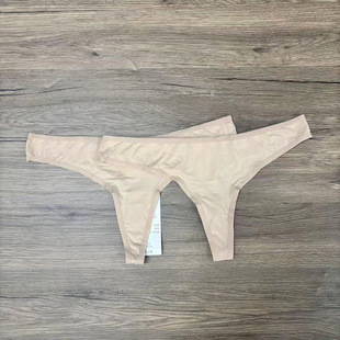 欧美单女士柔软透气性感T裤夏季舒适内裤纯色低腰短裤冰丝丁字裤-阿里巴巴