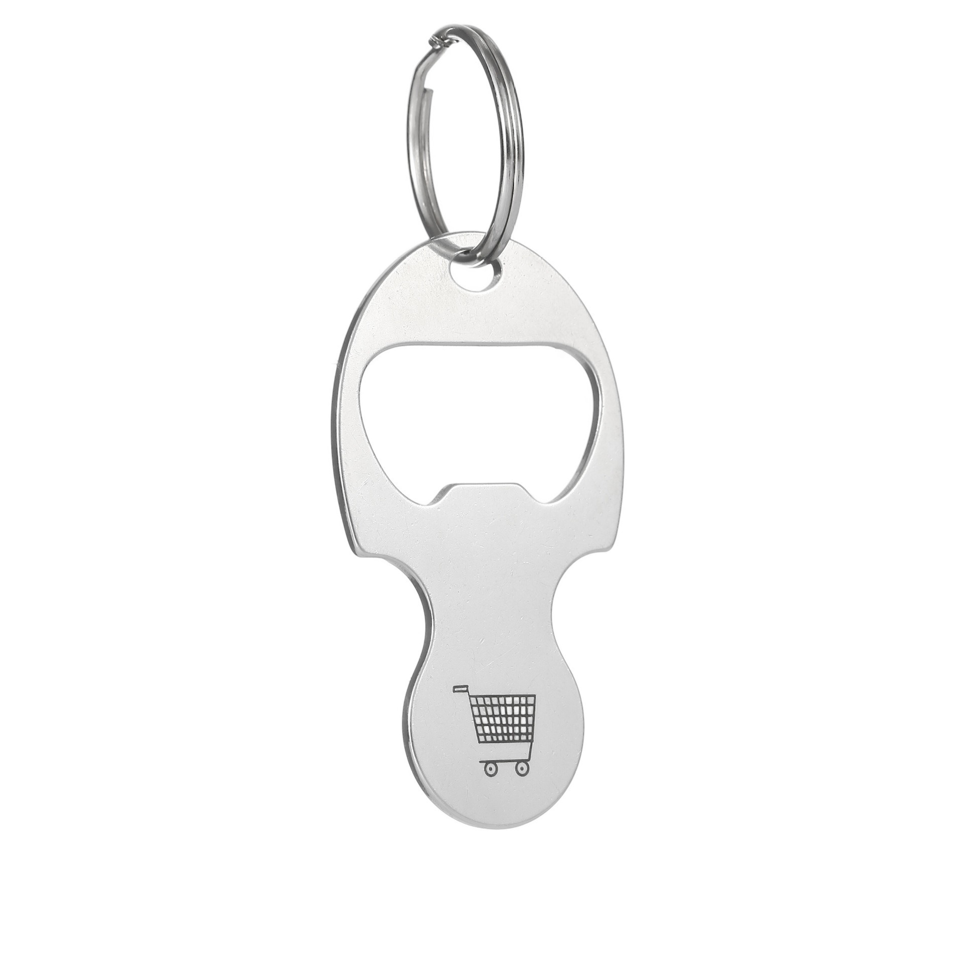 Supermarket trolley anti-lost tag key tag A1