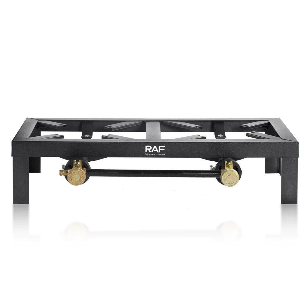 Cross-border fierce stove gas stove double stove cast iron stove outdoor energy-saving gas stove camping stove