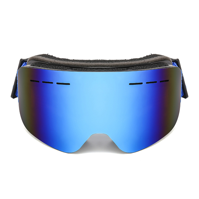 Coffret de ski cylindrique anti-buée polarisé Double couche, miroir coupe-vent et neige d'alpinisme en plein air_voghion.com