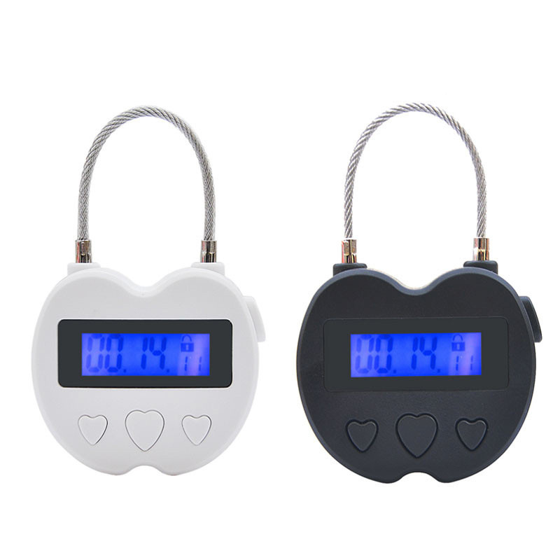 Intelligent Timer Lock, ABS Restraint Timer Lock with Button Control, Black — detail image 5