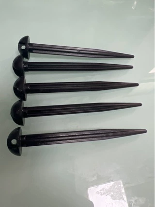 13.5cm палатка для кемпинга грибная головка пластиковый напоенный гвоздь для садоводства газон напоенный гвоздь