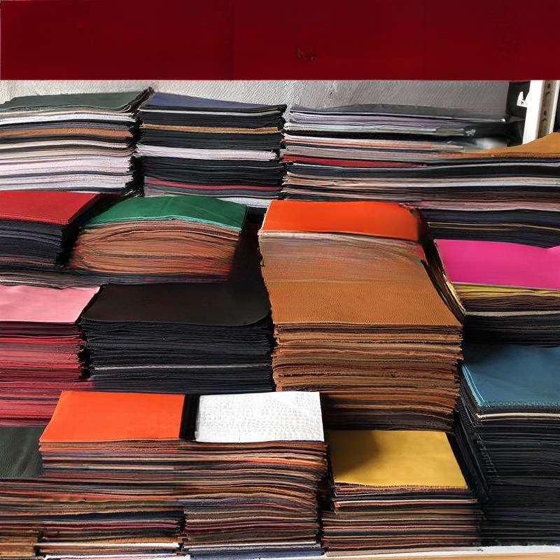 边角料牛皮皮料料子一件代发碎皮疯马皮植鞣皮革面料清仓头层