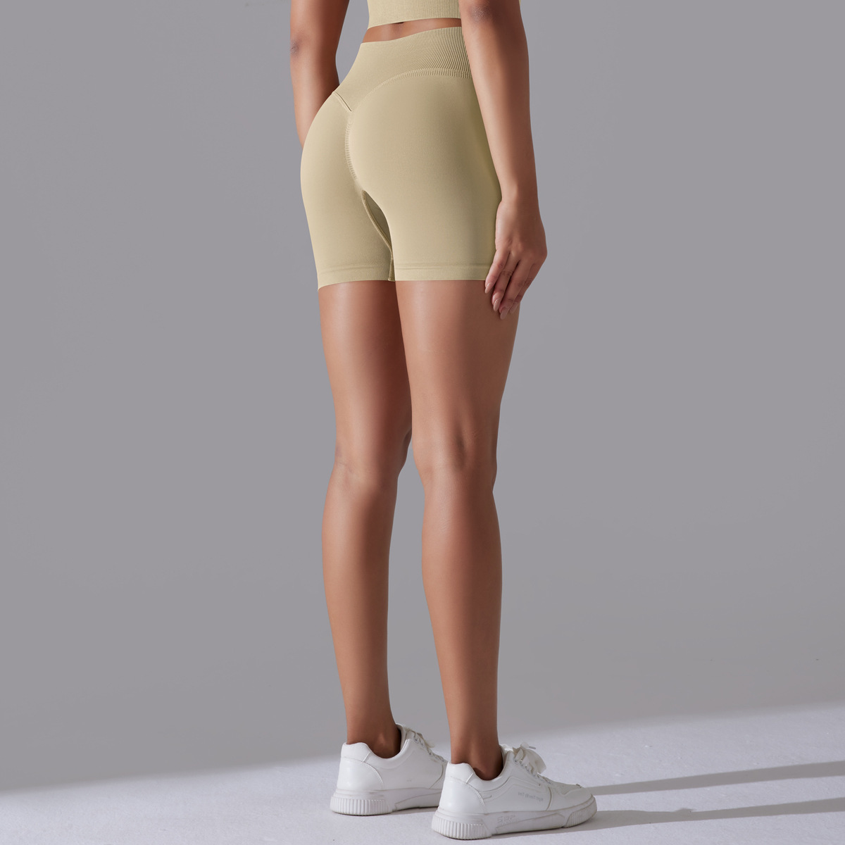 Simple Style Sports Solid Color Nylon Cotton Blend U Neck Tracksuit Vest Jogger Pants Leggings display picture 105