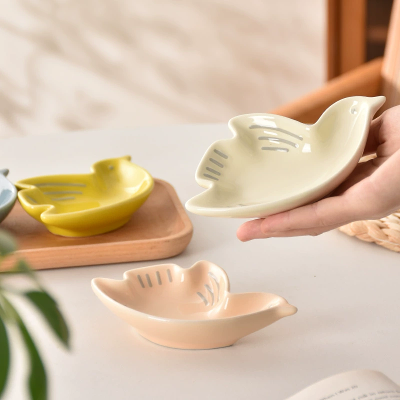 Ins Creative милая расписная керамическая маленькая миска, соусная миска, емкость для заправок, ароматная посуда керамическая домашняя детская миска