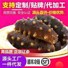 【支持贴牌换袋，一件代发】大连即食海参鲜活辽刺参500g源头工厂