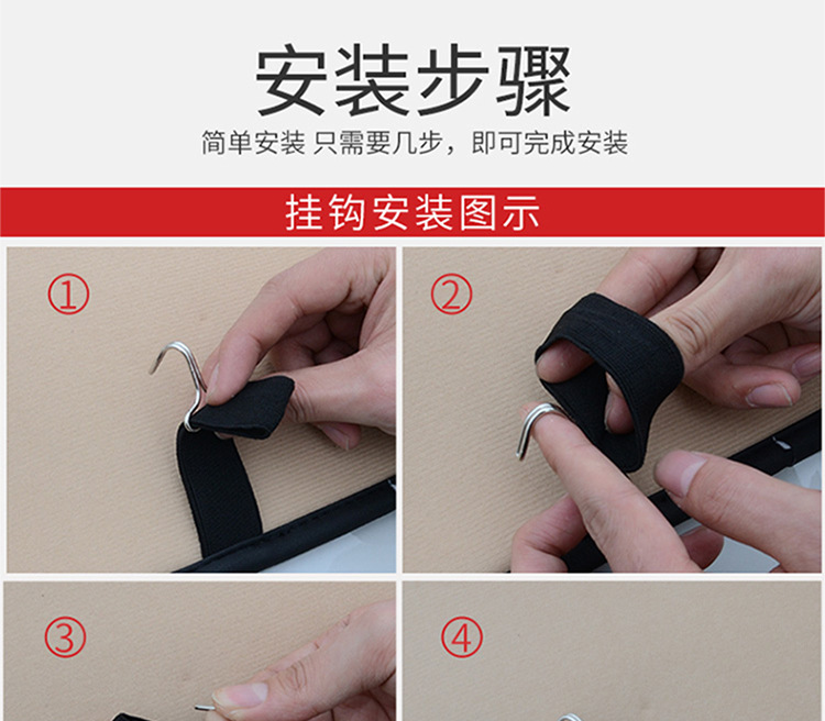 Car seat back anti-kick pad rear protection anti-wear pad universal child rear seat backrest protection pad for car