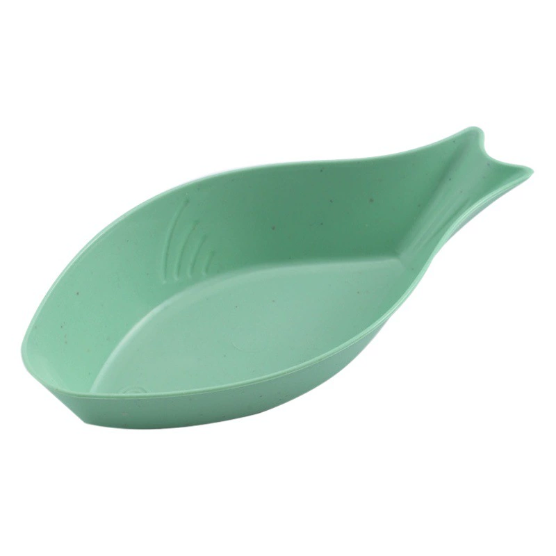 Блюдо из костного соуса Пшеничная солома пластиковая тарелка с фруктами тарелка посуды в японском стиле Оптовая тарелка для посуды