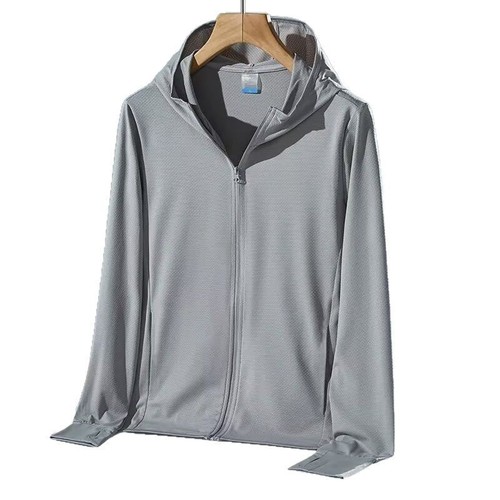 Unisex Summer Simple Outdoor Loose Sun Protection Shirt, Lightweight Loose Comfortable Breathable Casual Sun Shirt