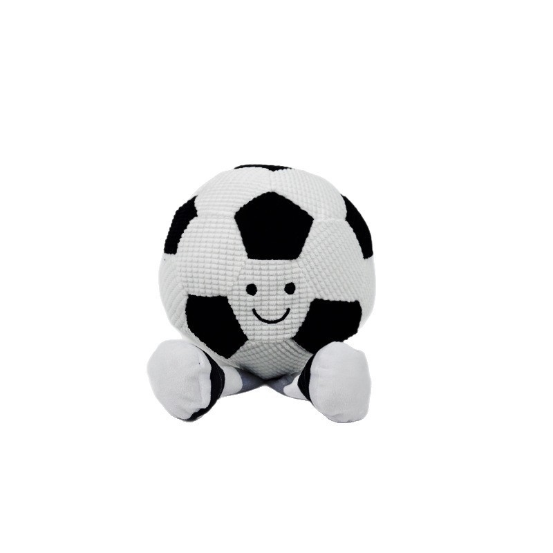 国境を越えた新しい犬のおもちゃ、ぬいぐるみ、サウンドサッカー、バスケットボールの形、自己楽しみと退屈解消のアーティファクト、ペットのサウンドおもちゃ|undefined