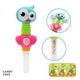 儿童益智装糖玩具  趣味小鸟摇哨可装糖超市批发创意玩具