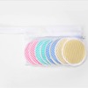 Crystal velvet bamboo fiber double -layer makeup pads can be washed and unload cotton, Makeup Remover Pads