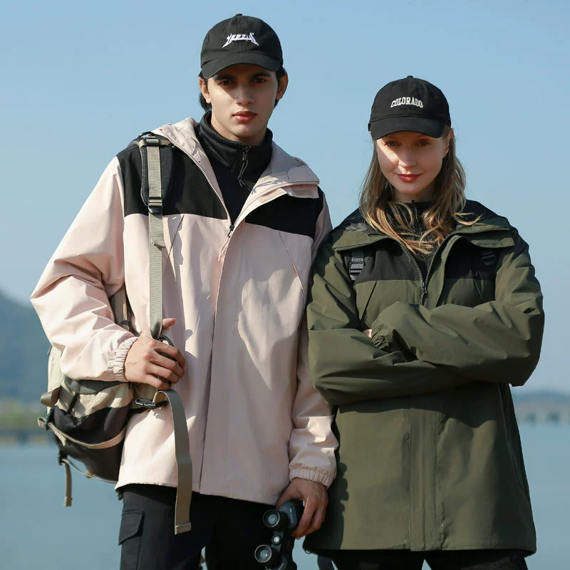 Новая куртка Four Seasons три-в-одном, ветрозащитная и непромокаемая Толстая теплая куртка из двух частей для занятий спортом на открытом воздухе на флисовой подкладке
