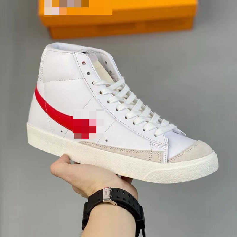 Cross-border foreign trade pioneer Mid77 high-top unisex sneakers, versatile casual comfortable retro sports shoes Cross-border foreign trade pioneer Mid77 high-top unisex sneakers, versatile casual comfortable retro sports shoes