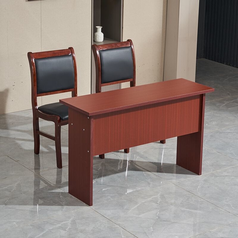 Double Conference Table, Office Table, Training Table, 1.2m Rectangular Tables, Painted Solid Wood Veneer Long Table for Meeting Room