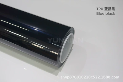 Automotive Film, Wrap Factory Direct Sales Collection - 15215m-5-years-warranty-tpu-blue-crystal-black-water-sticker